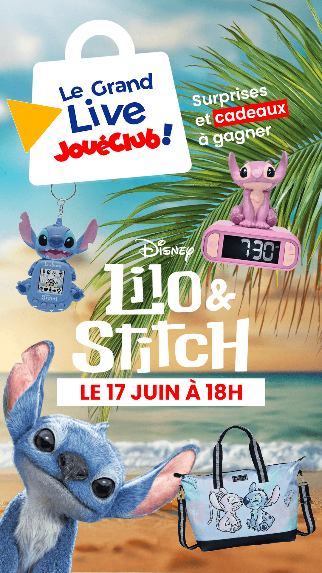 Le Grand Live JouéClub x Lilo & Stitch