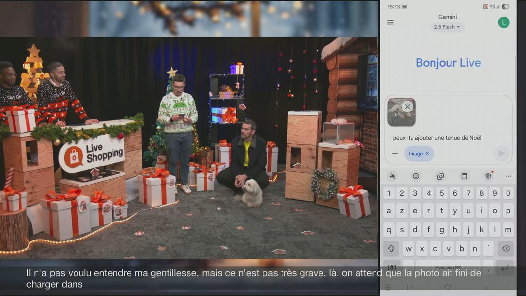 La magie de Noël en live avec Orange & Android 14